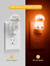 Nursery LED Plug In Night Light For Comfortable Sleep