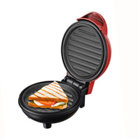 Electric Pizza Maker with Double-Sided Heating for Pancakes, Waffles and Everyday Cooking