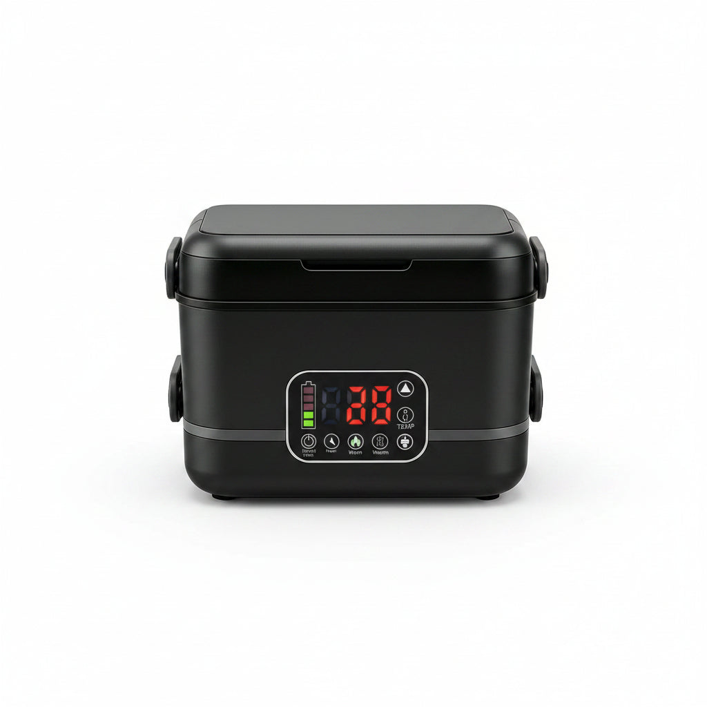 Cordless lunch box for office and outdoor activities