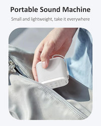 White Noise Machine With Headphone Jack And Timer