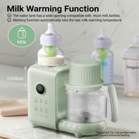 One-step baby food blender and steamer for easy homemade meals