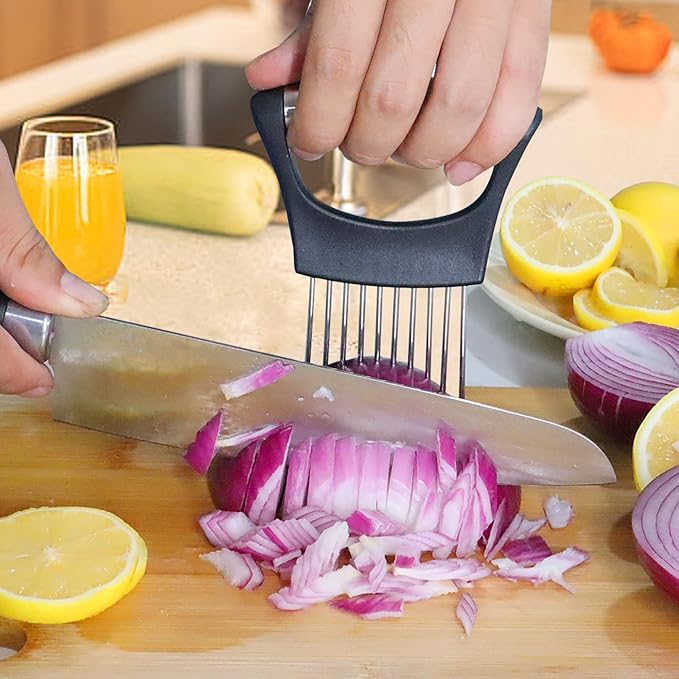 Onion Cutter Holder Tool