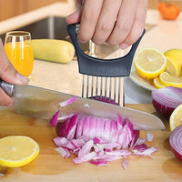 Onion Cutter Holder Tool
