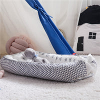 Side View of Infant Support Cushion Showing Ergonomic Design