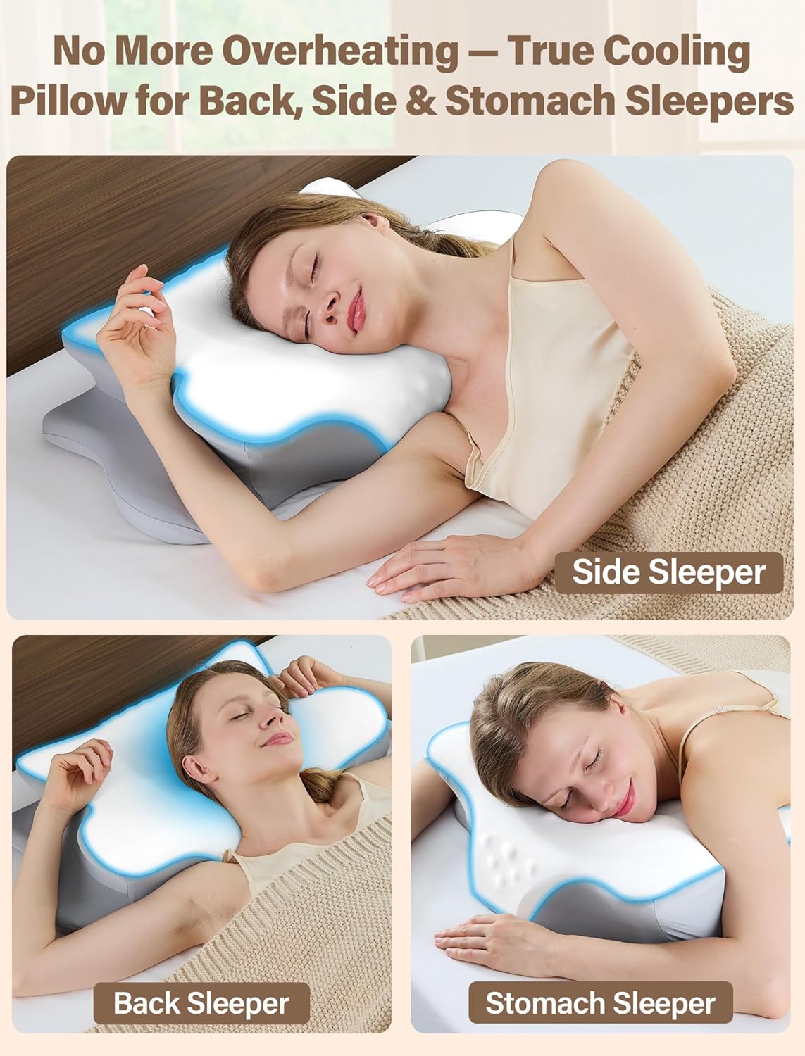 Orthopedic Memory Foam Neck Pillow