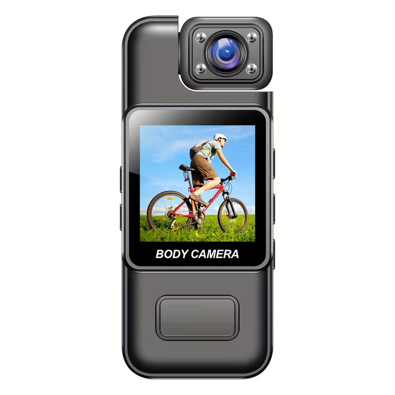 Portable action camera used outdoors for sports and adventure recording