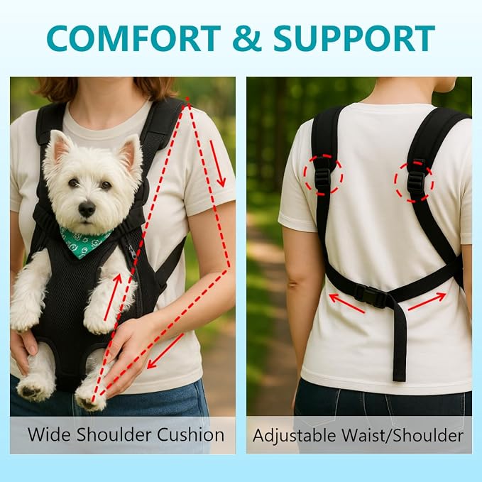 Outdoor Dog Carry Sling For Walking Travel And Daily Use