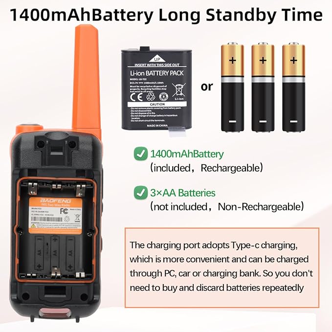 walkie talkies used for camping and family outdoor communication