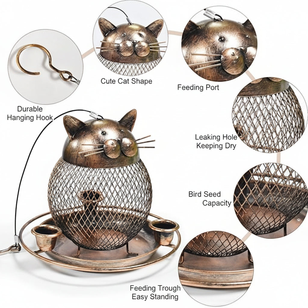 Garden Tray Feeder for Small Birds