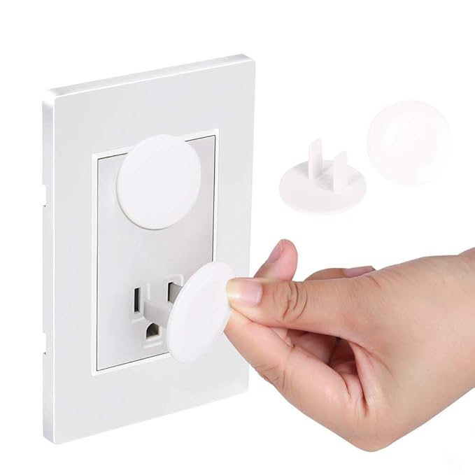 Outlet cover easy installation plug protector for sockets