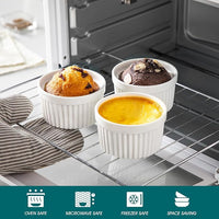 Small ramekin dishes with matching lids