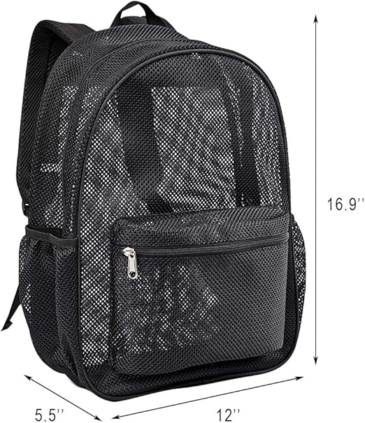 Durable Mesh Backpack for Swimming Gear