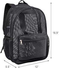 Durable Mesh Backpack for Swimming Gear
