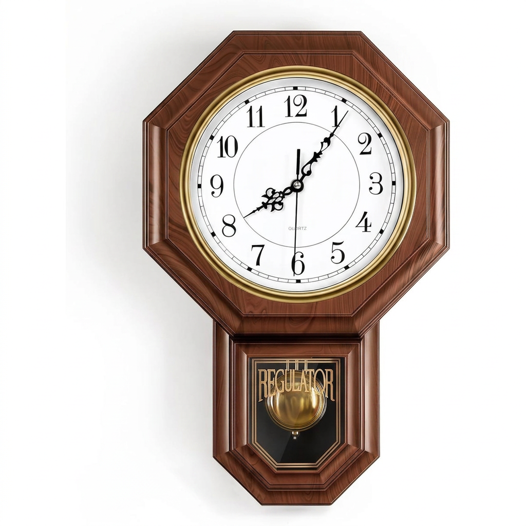 Vintage Pendulum Wall Clock