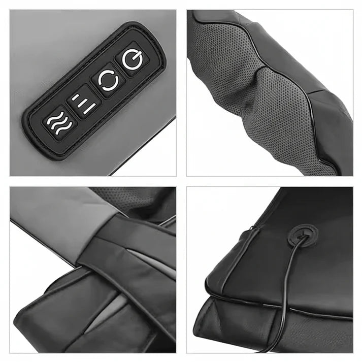 Personal relaxation massage set with three complementary accessories