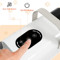 Pet grooming vacuum with multiple grooming accessories