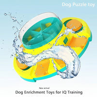Pet Puzzle Feeder Toy For Regular Indoor Dog Play