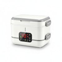 Portable food container inside electric lunch box
