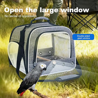 Portable Parrot Carry Bag With Ventilated Structure