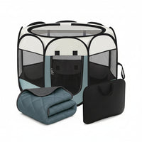 Portable Pop Up Pet Playpen For Indoor And Outdoor Use