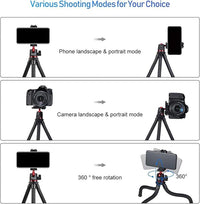 ULANZI Portable Tripod for iPhone, Samsung, and Cameras, Perfect for Travel and Outdoor Photography