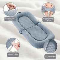 Portable baby cushion with soft padding