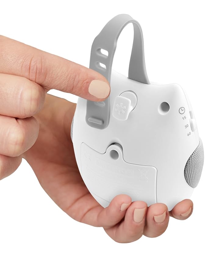 Compact Baby Sound Machine For Nursery And Travel Use
