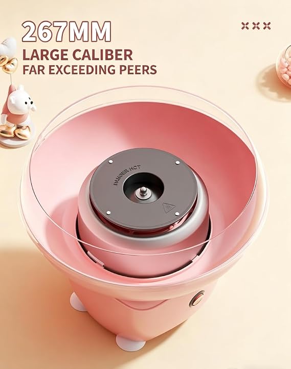 Mini Cotton Candy Machine for Birthday Celebrations