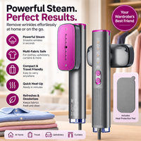 Handheld Travel Iron & Steamer with Fast 30s Heat-Up