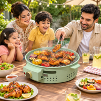 Multifunction Round Portable Oven for Home & Outdoor Cooking