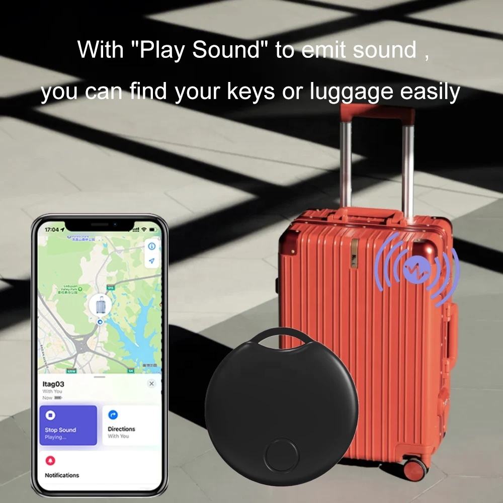  Portable item finder tag for wallet luggage and backpack use