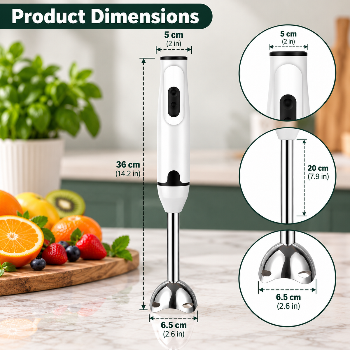 Electric Handheld Food Chopper & Mixer for Everyday Cooking