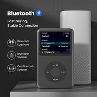 Portable MP3 Player for kids with Bluetooth, ideal for entertainment on the go.