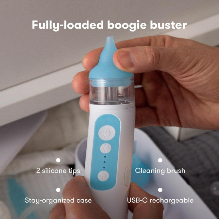 Portable nasal aspirator for babies and toddlers