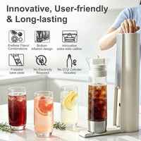 Foldable Base Sparkling Beverage Maker