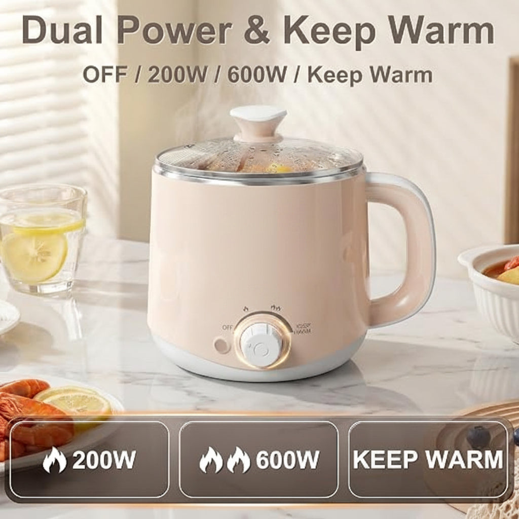 stainless steel electric hot pot
electric pot with dual power heating