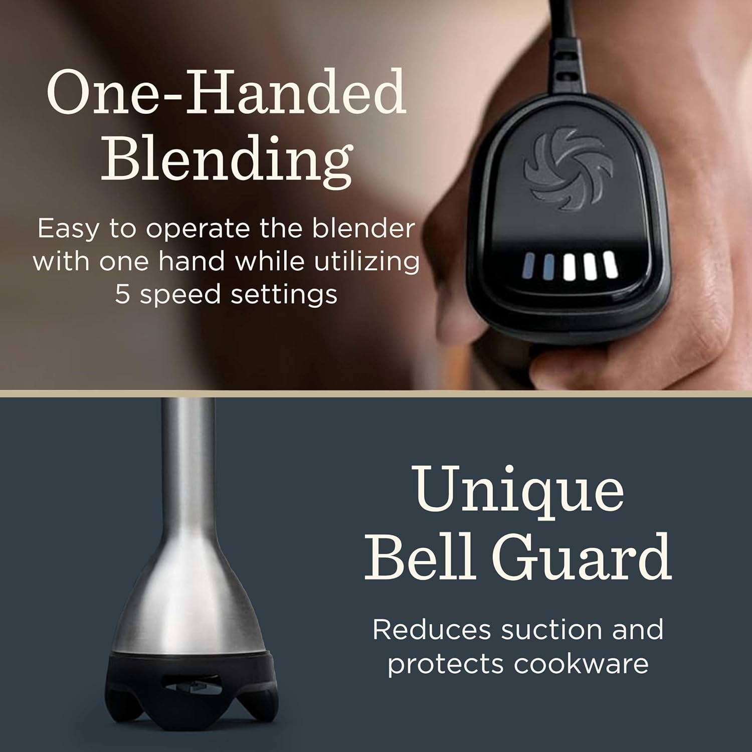 5-Speed Electric Immersion Blender Machine for Home