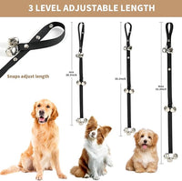 Premium quality dog doorbells for teaching puppies and dogs to alert when they need to go outside.