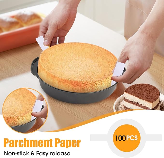 Baking pans for cakes and cheesecakes