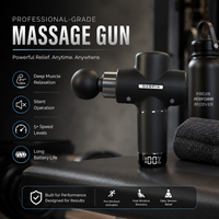 Professional grade fascia massager for fitness recovery and deep tissue massage