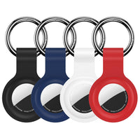 Protective Tag Holder Case With Keychain For Bags Keys And Luggage