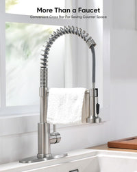 Brushed Nickel Stainless Steel Faucet