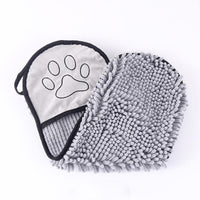Quick-drying microfiber towel for cats