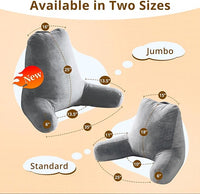 Bed back cushion for indoor seating setup