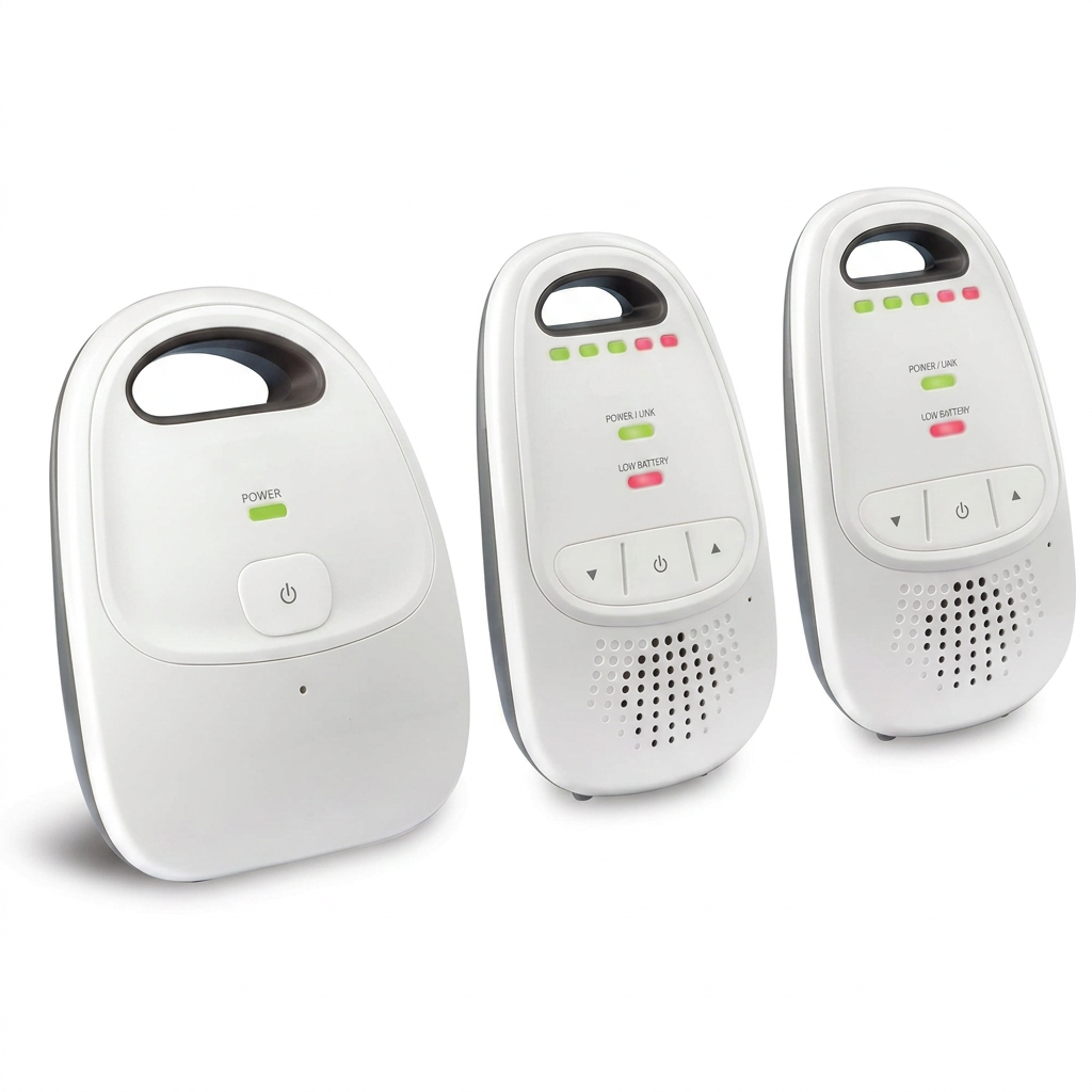 Rechargeable Baby Audio Monitor With Parent And Baby Unit