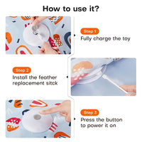 Rechargeable Interactive Cat Toy For Daily Play And Activity