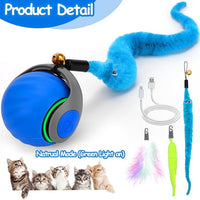 Rechargeable Pet Toy Ball Designed For Cats Of All Sizes