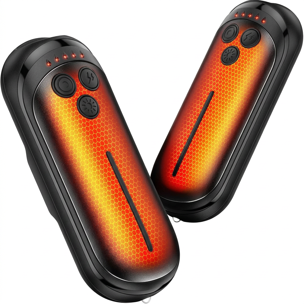 Rechargeable Hand Warmers 2 Pack 6000mAh Portable Electric Heater