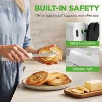 Cordless Butter Spreader with 107°F and 158°F Heating