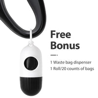Dog outdoor walking kit with leash collar and travel accessories